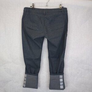 Arcteryx A2B Commuter Pants Women 8 Reflective Hem Stretch Grey Courier Gorpcore